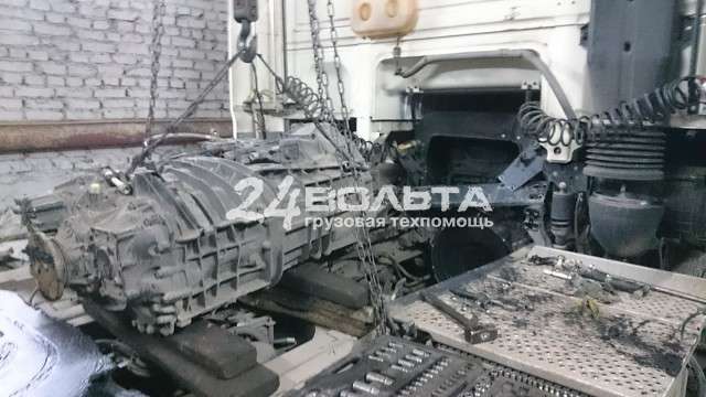 Замена сцепления ДАФ 105